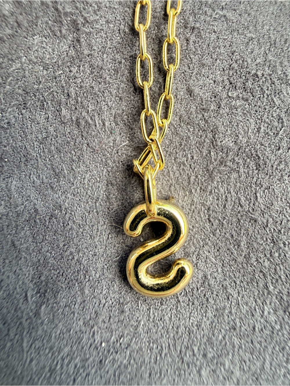 Kendra Scott Gold 'S' Initial Pendant Necklace with Crystal Accent - Picture 5 of 6